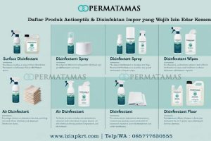 Daftar Produk Antiseptik & Disinfektan Impor yang Wajib Izin Edar Kemenkes