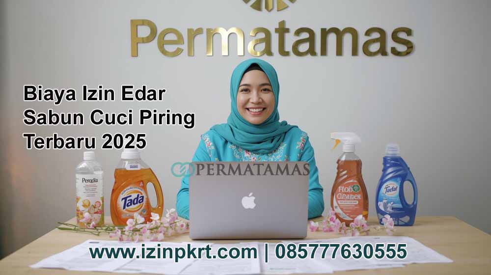 Biaya Izin Edar Sabun Cuci Piring Terbaru 2025