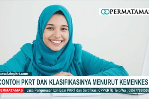 Contoh PKRT dan Klasifikasinya Menurut Kemenkes