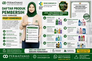 Contoh Produk PKRT Kategori Sediaan Pembersih Rumah Tangga