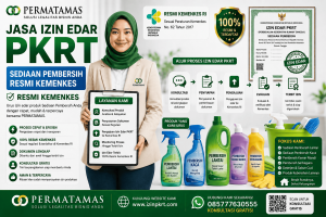 Jasa Pengurusan PKRT Produk Pembersih Rumah Tangga Resmi Kemenkes