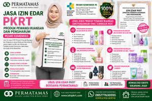 Jasa Izin Edar PKRT Produk Pewangi Ruangan Resmi Kemenkes