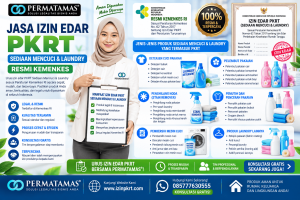 Izin PKRT Deterjen Cair, Deterjen Bubuk, Sabun Cuci Baju, dan Deterjen Konsentrat