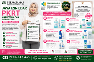 Jasa Izin Edar PKRT Antiseptika dan Disinfektan Resmi Kemenkes